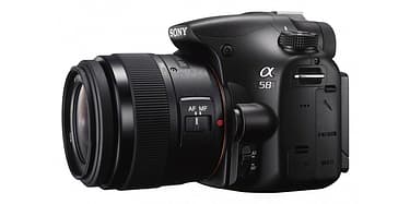 Sony A58 digijärjestelmäkamera + 18-55 ja 55-200 objektiivit, kuva 2
