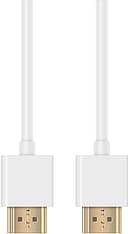 Fuj:tech Profinity 4K HDMI High Speed with Ethernet -kaapeli, 1,8 m, valkoinen