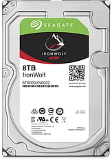 Seagate IRONWOLF 8 Tt SATAIII 256 Mt 3,5" -kovalevy