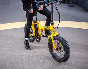 GZR Pedelec Fat 4.0 "Dozer" -sähköpyörä taittuvalla rungolla, 20", kuva 5