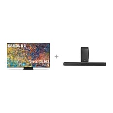 Samsung QE65QN90A 65" 4K Ultra HD LED-televisio + Samsung HW-Q700A Dolby Atmos Soundbar -tuotepaketti
