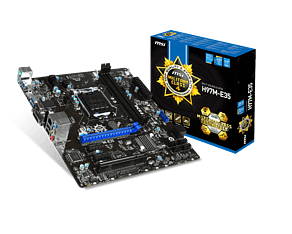 MSI H97M-E35 Intel H97 LGA 1150 micro-ATX-emolevy