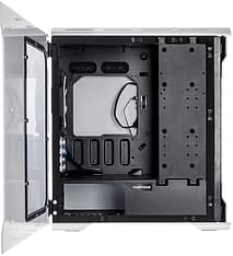 Phanteks Enthoo EvoLV mATX -microATX-kotelo, ikkunalla, valkoinen, kuva 2
