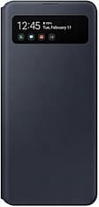 Samsung A41 S View Wallet Cover -suojakotelo, musta