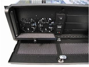 Chieftec UNC-410S-B-U3 19" 4U-räkkikotelo ilman virtalähdettä, musta, kuva 5