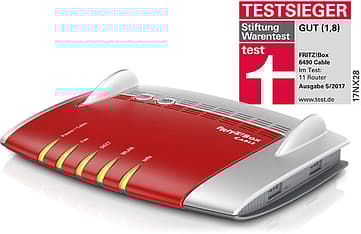 AVM FRITZ!Box 6490 Cable langaton Dual Band -kaapelimodeemi