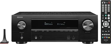 Denon AVR-X1600H -7.2-kanavainen AV-vahvistin, musta