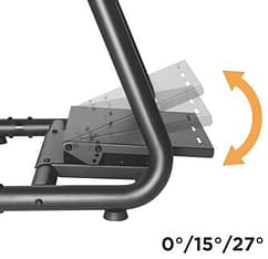 Blackstorm Cockpit -ajotuoli, musta, kuva 2