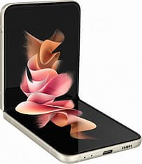 Samsung Galaxy Z Flip3 -Android-puhelin, 128 Gt, Neutral Cream
