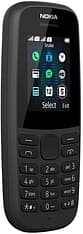 Nokia 105 (2019) Dual-SIM -peruspuhelin, musta, kuva 4