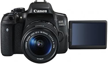 Canon EOS 750D -järjestelmäkamera + 18-55 IS STM, kuva 2