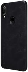 Nillkin Qin Leather Flipcase, Xiaomi Redmi Note 7, musta, kuva 3