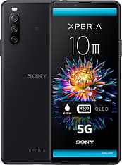 Sony Xperia 10 III 5G -Android-puhelin, 6/128 Gt, Dual-SIM, musta