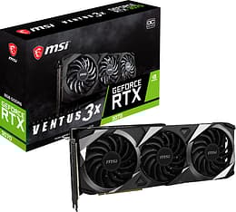 MSI GeForce RTX 3070 VENTUS 3X OC -näytönohjain PCI-e-väylään