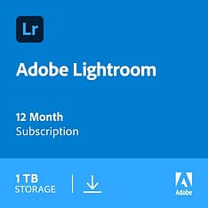 Adobe Lightroom CC 1 Tt - 12 kk - Win/Mac -digitaalivalokuvausohjelmisto, ESD - sähköinen lisenssi