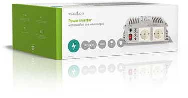 Nedis 1000 W invertteri, 12 V DC -> 230 V AC, kuva 8