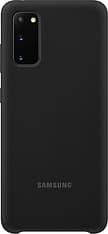 Samsung Galaxy S20 Silicone Cover -suojakuori, musta