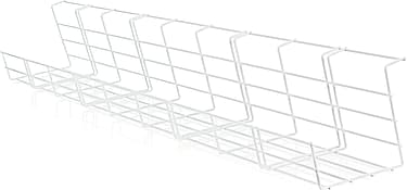 Elfen Cable Basket -johtokori, 72 cm, valkoinen