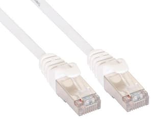 InLine CAT5e SF/UTP -verkkokaapeli, 50 m, valkoinen