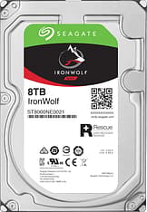 Seagate IRONWOLF NAS 8 Tt SATAIII 256 Mt 3,5" -kovalevy, kuva 2
