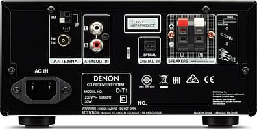 Denon D-T1 -Bluetooth-mikrosarja, harmaa, kuva 2