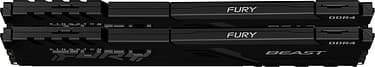 Kingston FURY Beast DDR4 3200 MHz CL16 32 Gt -muistimodulipakkaus, kuva 2