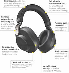 Jabra Elite 85h -Bluetooth-kuulokkeet, Titanium Black, kuva 8