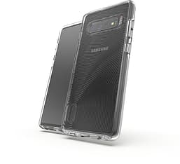 Gear4 D3O Battersea -suojakuori, Samsung Galaxy S10+, läpinäkyvä
