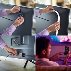 Philips Hue LightStrip Gradient for TV -älykäs LED-valonauha, 65" televisiolle, kuva 12