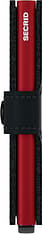 Secrid Matte Miniwallet -lompakko, musta/punainen, kuva 4