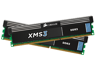 Corsair XMS3 8 GB KIT (2 x 4 GB) DDR3 PC3-16000 2000 MHz, CL 9-10-9-27