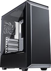 Phanteks Eclipse P300 Tempered Glass ATX -kotelo, ikkunalla, musta/valkoinen