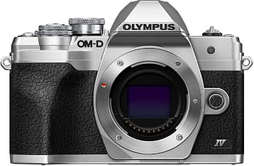 Olympus OM-D E-M10 Mark IV -järjestelmäkamerarunko, hopea