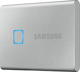 Samsung T7 Touch -ulkoinen SSD-levy, 2 Tt, hopea, kuva 10