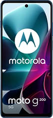 Motorola Moto G200 5G -Android-puhelin, Dual-SIM, 128 Gt, Stellar Blue