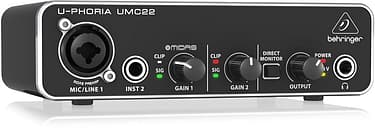 Behringer U-Phoria UMC22 -äänikortti USB-väylään, kuva 2
