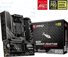 MSI MAG B550M Mortar AM4 micro-ATX-emolevy, kuva 3