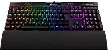 Corsair K70 RGB MK.2 -pelinäppäimistö, Cherry MX Silent Red -kytkimet, moniväriset-ledit, kuva 4