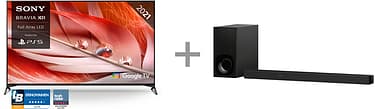 Sony XR-75X93J 75" 4K Ultra HD LED Google TV + HT-ZF9 Dolby Atmos soundbar -tuotepaketti