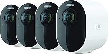 Arlo Ultra 2 -valvontajärjestelmä neljällä 4K Ultra HD -tasoisella kameralla