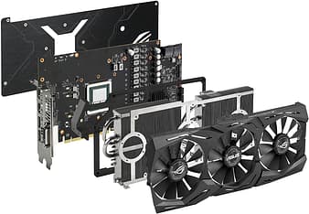 Asus ROG-STRIX-RXVEGA64-O8G-GAMING 8 Gt PCIe -näytönohjain, kuva 3
