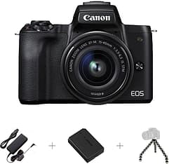 Canon EOS M50 -järjestelmäkamera, webkamerapaketti