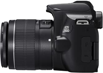 Canon EOS 250D -järjestelmäkamera, musta + 18-55 IS STM, kuva 3