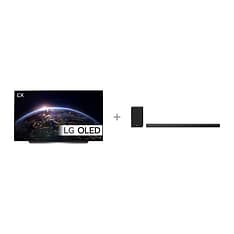 LG OLED65CX 65" 4K Ultra HD OLED -televisio + LG SN10Y -soundbar tuotepaketti