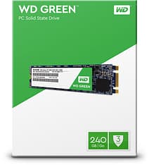 WD Green 240 Gt M.2 SSD 2,5" -SSD-kovalevy
