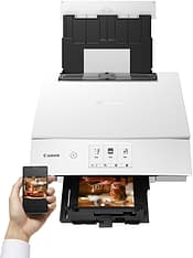 Canon Pixma TS8251 -monitoimitulostin, valkoinen, kuva 8