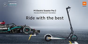 Xiaomi Mi Electric Scooter PRO 2 Mercedes AMG Petronas F1 Team Edition -sähköpotkulauta, kuva 7