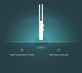 TP-LINK Omada EAP110 -WiFi-tukiasema ulkokäyttöön, kuva 6