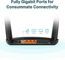 TP-LINK Archer MR600 -4G+ LTE-modeemi ja WiFi-tukiasema, kuva 6