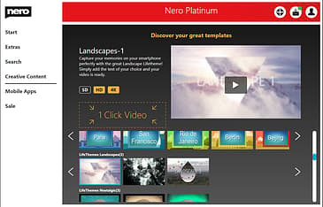 Nero Platinum Unlimited -multimediaohjelmisto, DVD, kuva 8